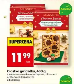Biedronka Ciastka gwiazdka, 480 g oferta