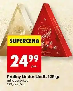 Biedronka Praliny Lindor Lindt, 125 g oferta