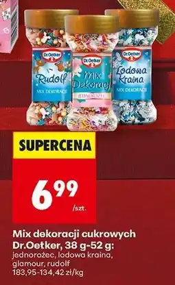 Biedronka Mix dekoracji cukrowych Dr.Oetker, 38 g-52 g oferta