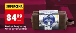 Biedronka Zestaw świąteczny Nivea Silver Control oferta
