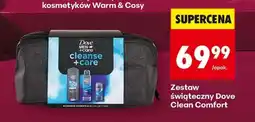 Biedronka Zestaw świąteczny Dove Clean Comfort oferta