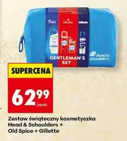 Biedronka Zestaw świąteczny kosmetyczka Head & Schoulders + Old Spice + Gillette oferta