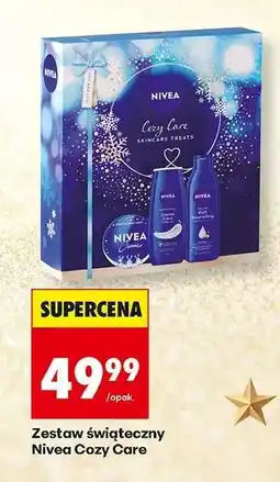 Biedronka Zestaw świąteczny Nivea Cozy Care oferta