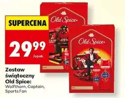 Biedronka Zestaw świąteczny Old Spice: Wolfthorn, Captain, Sports Fan oferta