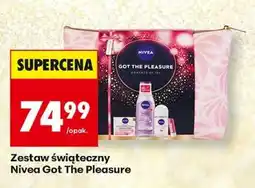 Biedronka Zestaw świąteczny Nivea Got The Pleasure oferta