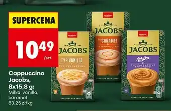 Biedronka Cappuccino Jacobs, 8x15,8 g oferta