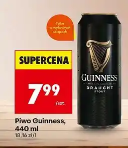 Biedronka Piwo Guinness, 440 ml oferta