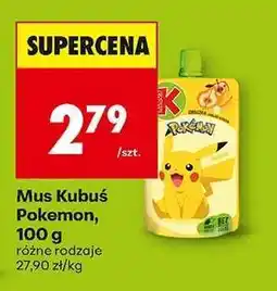 Biedronka Mus Kubuś Pokemon, 100 g oferta