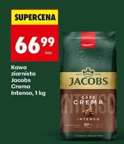 Biedronka Kawa ziarnista Jacobs Crema Intenso, 1 kg oferta