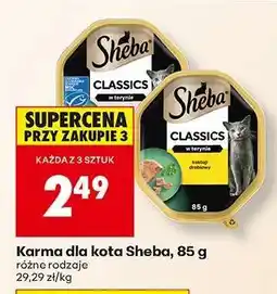 Biedronka Karma dla kota Sheba, 85 g oferta
