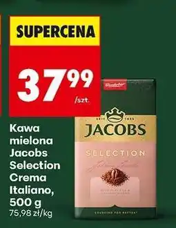 Biedronka Kawa mielona Jacobs Selection Crema Italiano, 500 g oferta