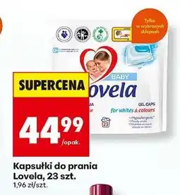 Biedronka Kapsułki do prania Lovela, 23 szt oferta
