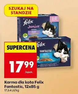 Biedronka Karma dla kota Felix Fantastic, 12x85 g oferta