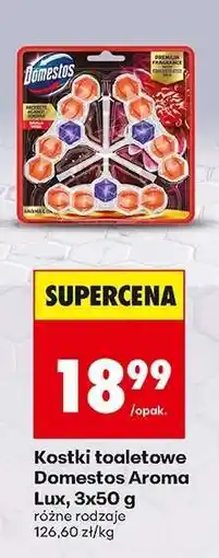 Biedronka Kostki toaletowe Domestos Aroma Lux, 3x50 g oferta
