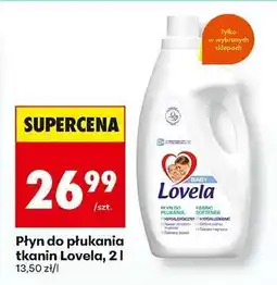 Biedronka Płyn do płukania tkanin Lovela, 2 l oferta