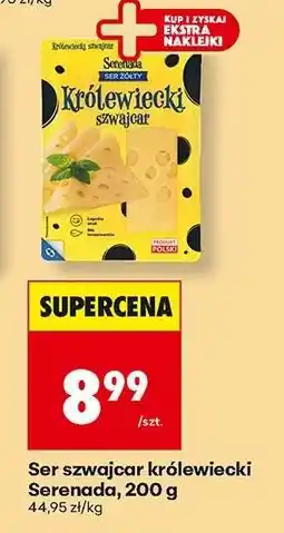 Biedronka Ser szwajcar królewiecki Serenada, 200 g oferta