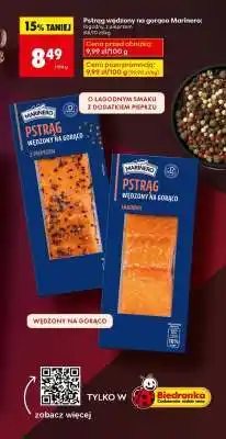 Biedronka Pstrąg wędzony na gorąco Marinero oferta