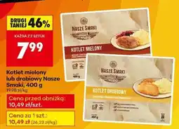Biedronka Kotlet mielony lub drobiowy Nasze Smaki, 400 g oferta