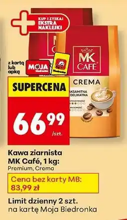 Biedronka Kawa ziarnista MK Café, 1 kg oferta