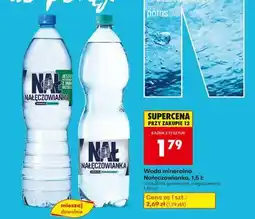 Biedronka Woda mineralna Nałęczowianka, 1,5 l oferta