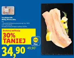 Lidl TARG RYBNY LIDLA Mintaj filet bez skóry oferta