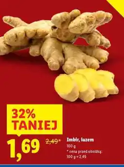 Lidl Imbir, luzem oferta