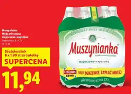 Lidl MUSZYNIANKA Woda mineralna magnezowo- -wapniowa oferta