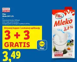 Lidl PILOS Mleko UHT 3,2% oferta