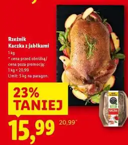 Lidl RZEŹNIK Kaczka z jabłkami oferta
