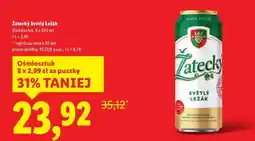 Lidl Žatecký Světlý Ležák oferta