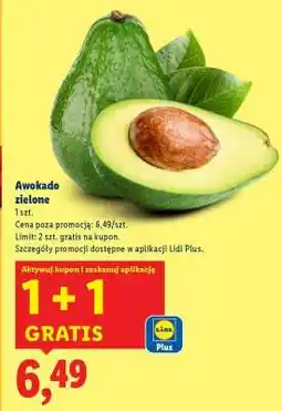 Lidl Awokado zielone oferta