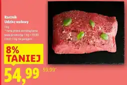 Lidl Rzeźnik Udziec wołowy oferta