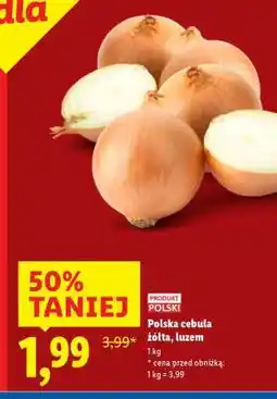 Lidl Polska cebula żółta luzem oferta