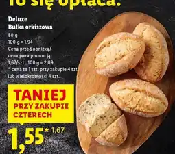 Lidl Deluxe Bułka orkiszowa oferta