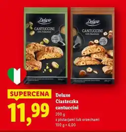 Lidl DELUXE Ciasteczka cantuccini oferta