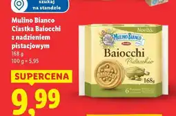 Lidl Mulino Bianco Ciastka Baiocchi z nadzieniem pistacjowym oferta