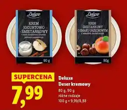 Lidl Deluxe Deser kremowy oferta