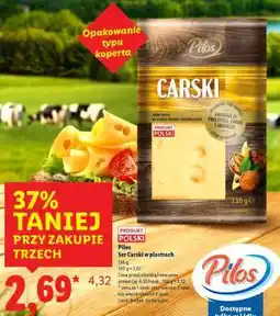 Lidl Ser Carski w plastrach oferta