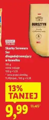 Lidl Skarby Serowara Ser długodojrzewający w kawałku oferta