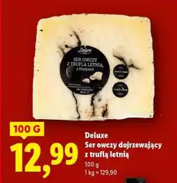 Lidl Deluxe Ser owczy dojrzewający z truflą letnią oferta