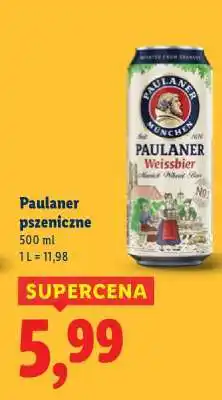 Lidl Paulaner pszeniczne oferta
