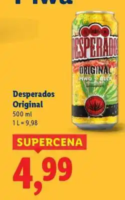 Lidl Desperados Original oferta