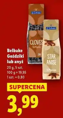 Lidl Belbake Goździki lub anyż oferta