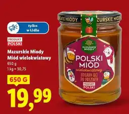 Lidl Mazurskie Miody Miód wielokwiatowy oferta