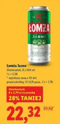 Lidl Łomża Jasne oferta