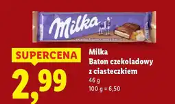 Lidl Milka Baton czekoladowy z ciasteczkiem oferta