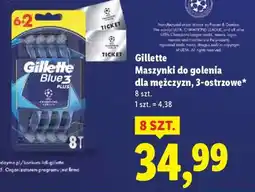 Lidl GILLETTE Maszynki do golenia dla mężczyzn, 3-ostrzowe oferta
