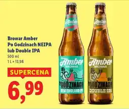 Lidl Browar Amber Po Godzinach NEIPA lub Double IPA oferta