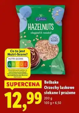 Lidl Belbake Orzechy laskowe siekane i prażone oferta