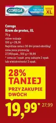 Lidl COREGA Krem do protez, XL oferta
